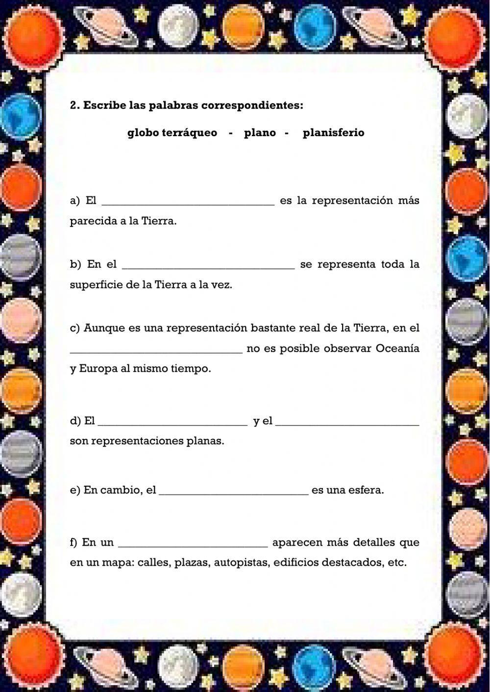 La representación de la Tierra