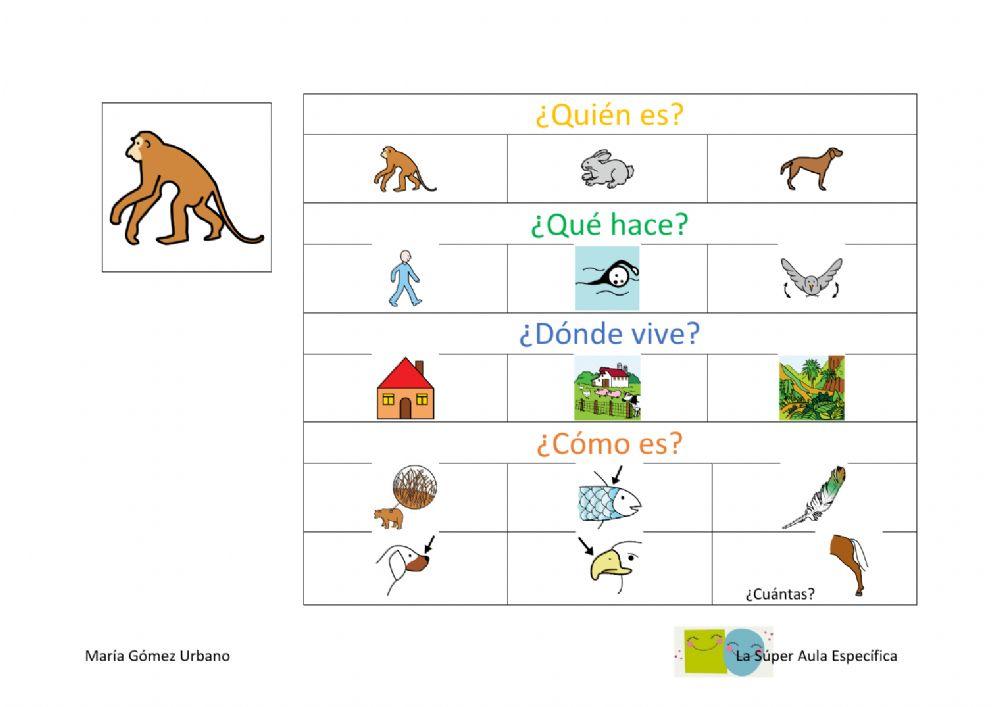 Describimos animales