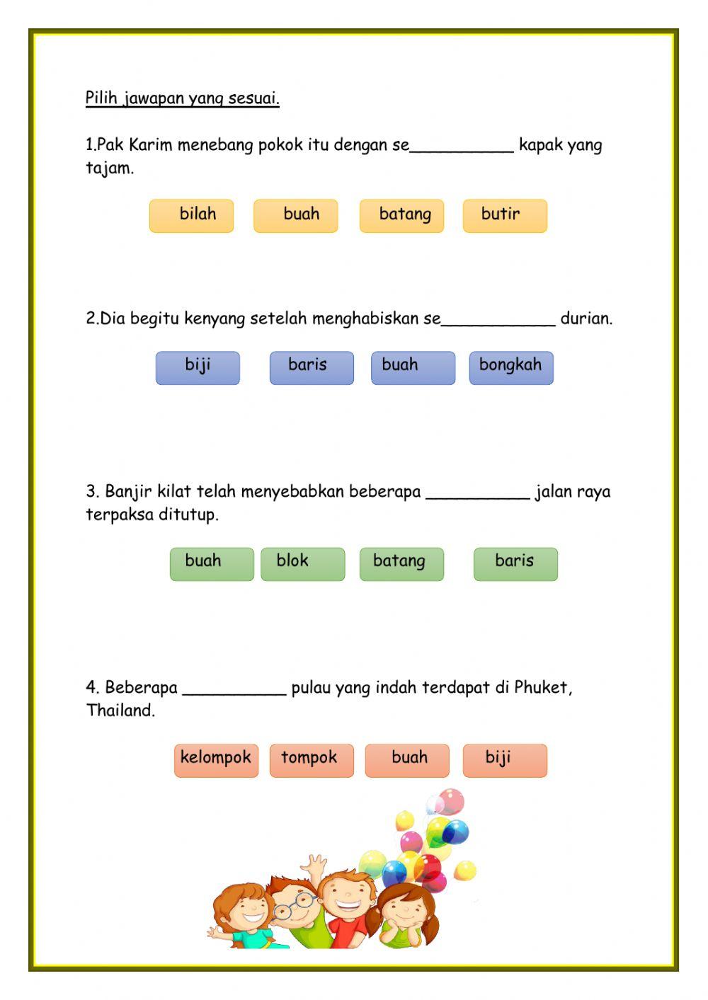 Penjodoh bilangan Tahap 1