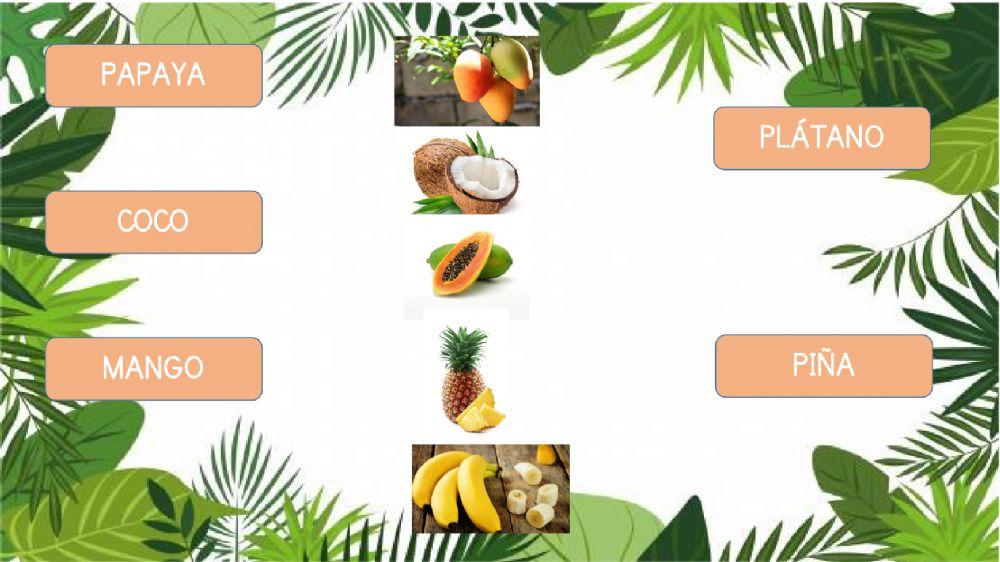 Frutas tropicales