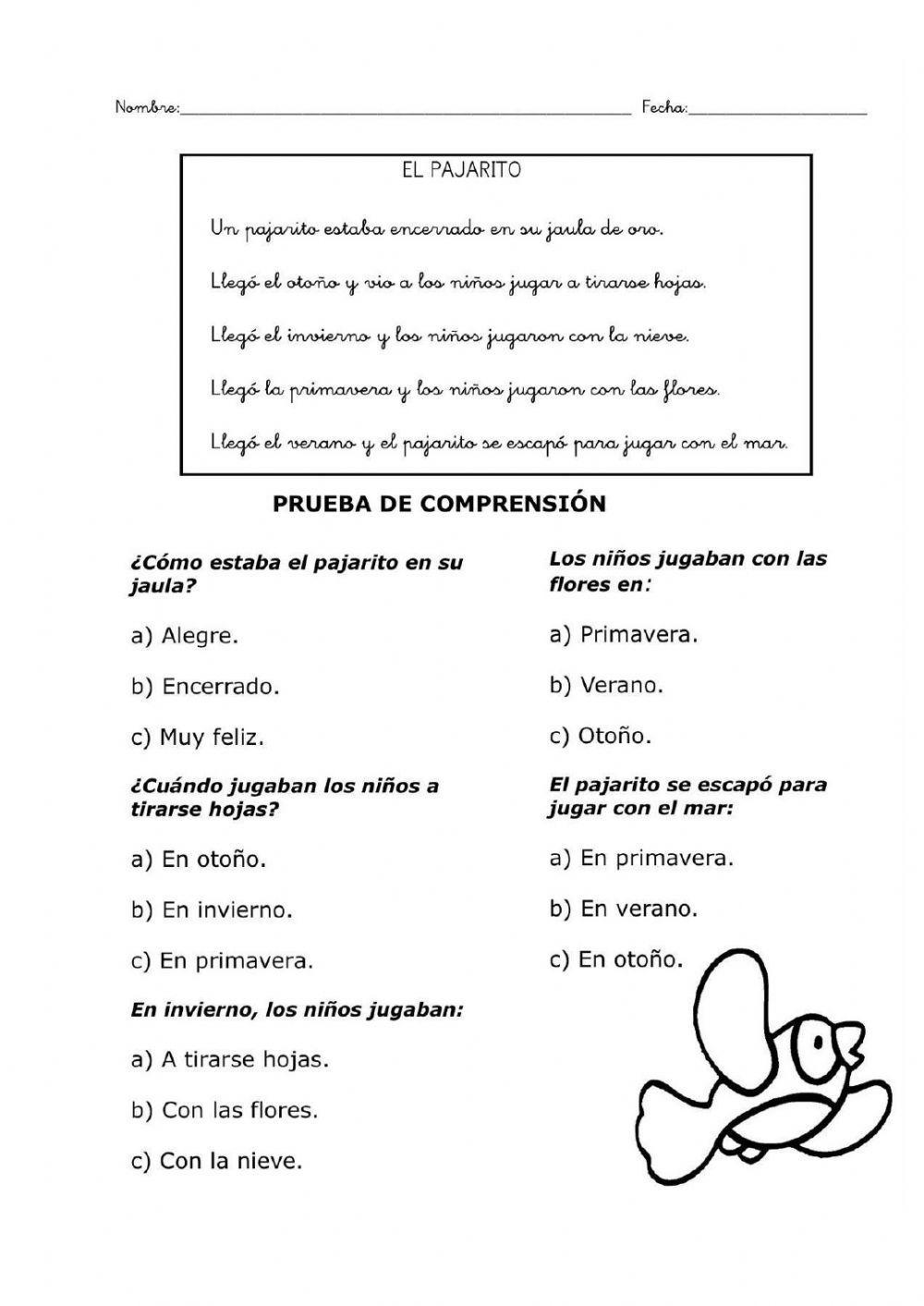 Comprensión lectora