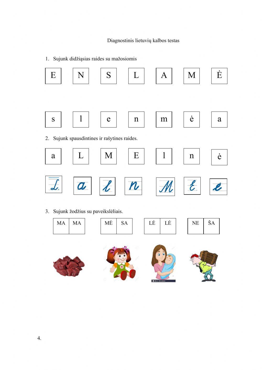 Diagnostinis lietuvių kalbos testas
