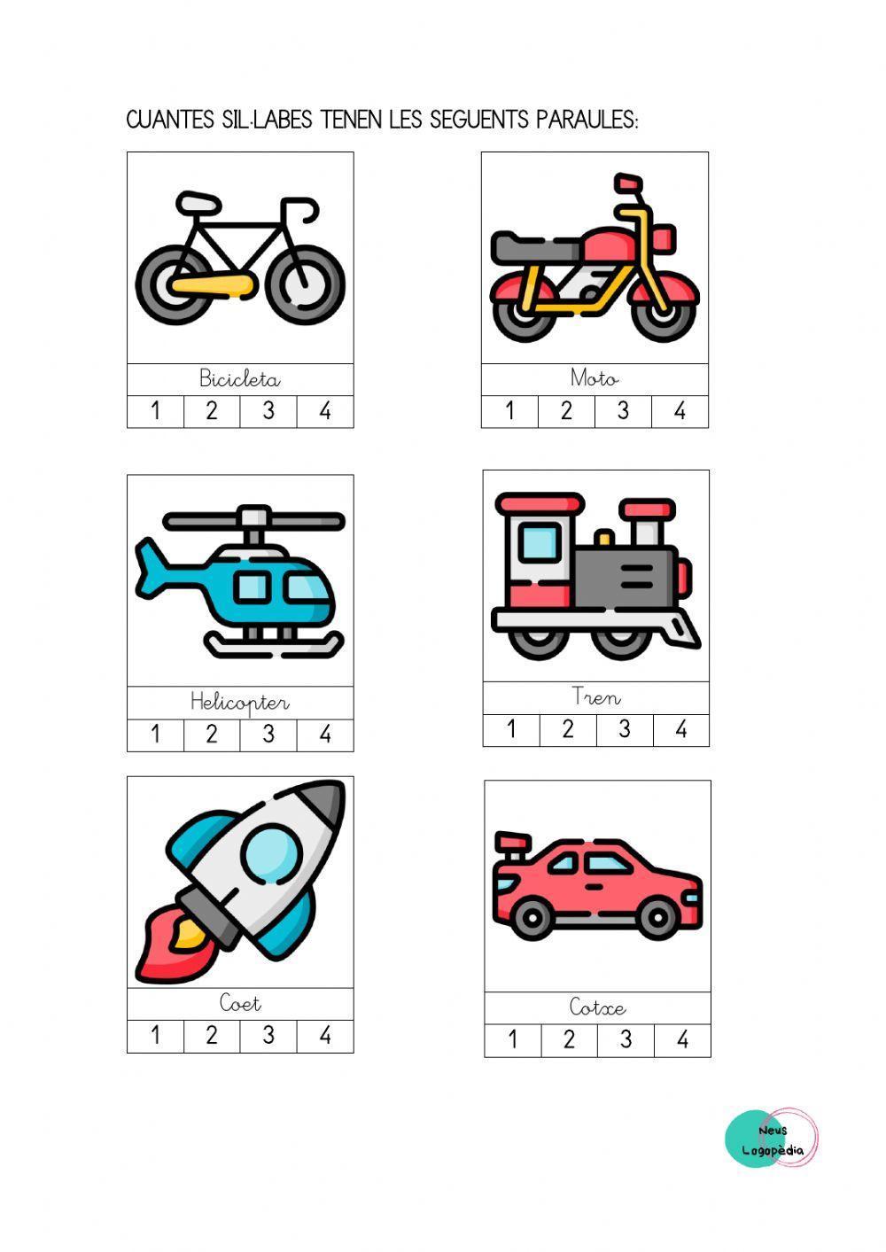 Compta les síl·labes