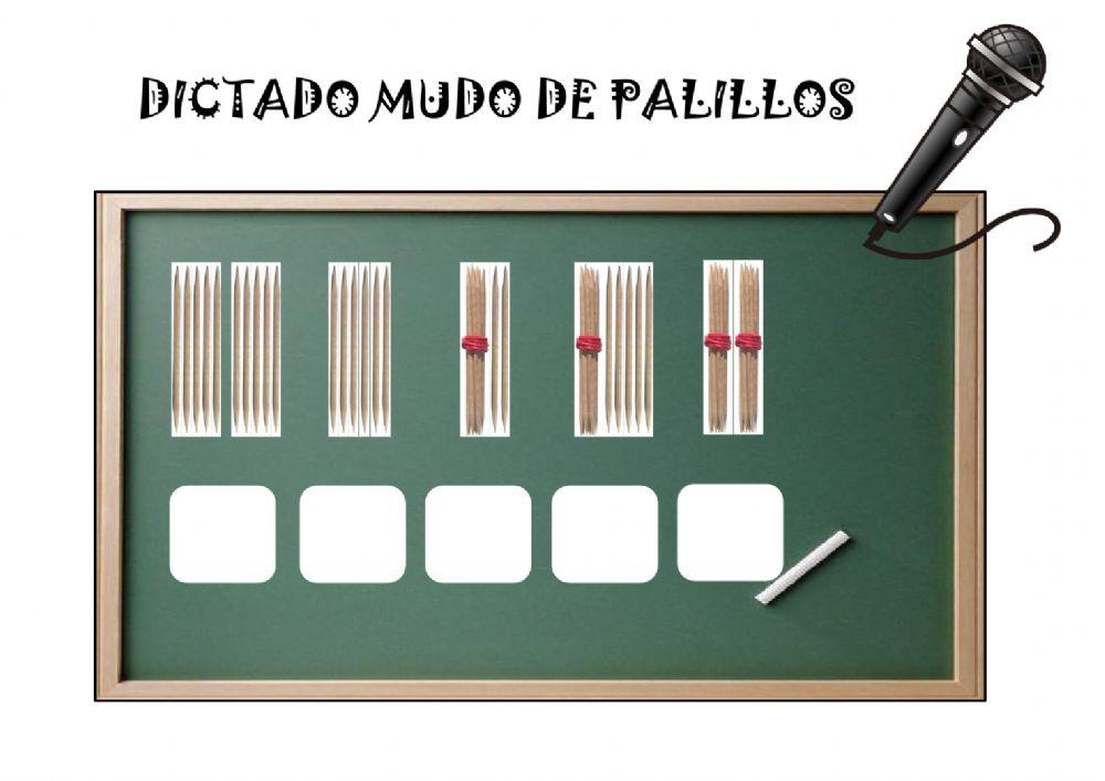 Dictado mudo palillos 3