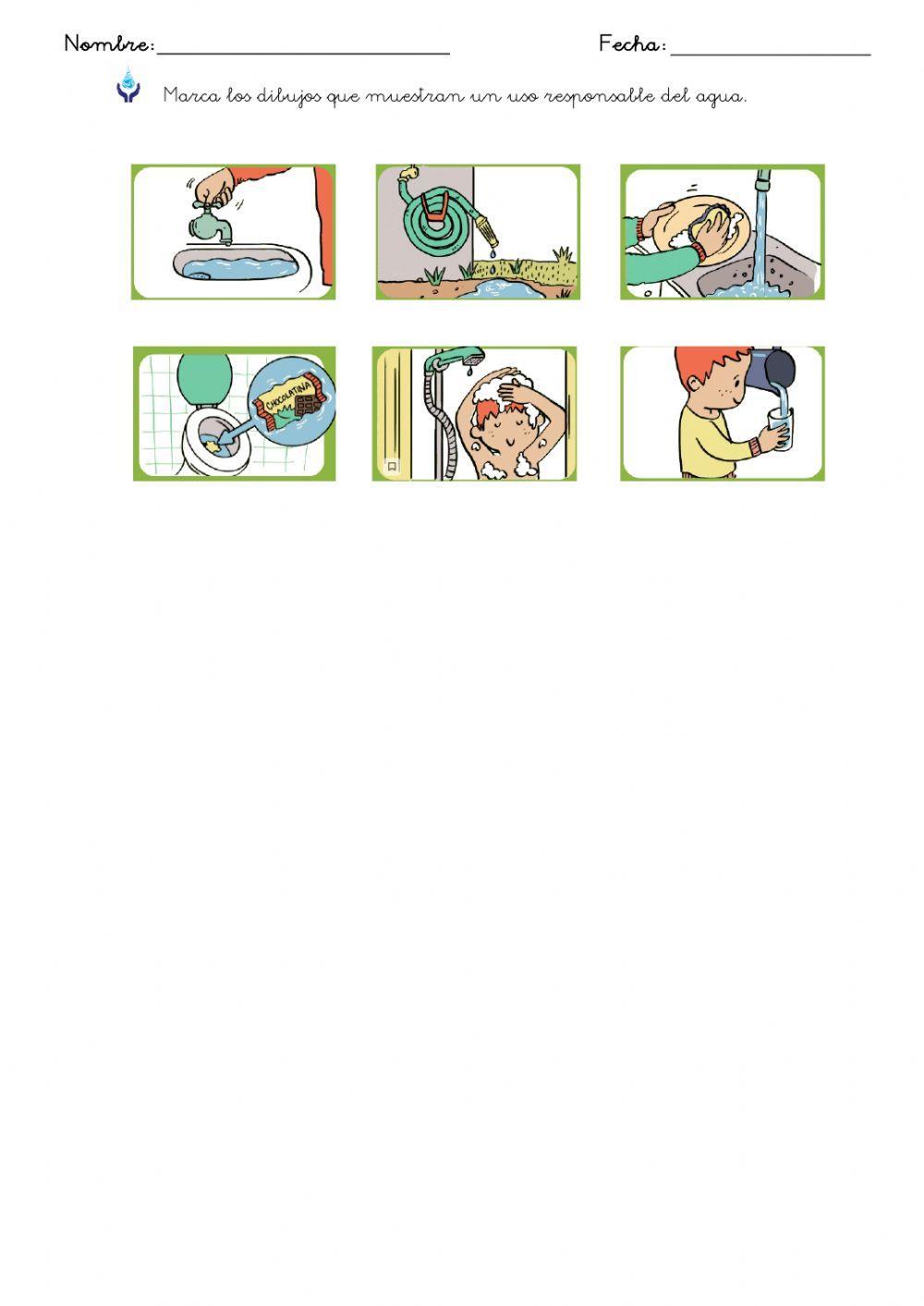 Hoja 3. EL AIRE Y EL AGUA. EL CICLO DEL  AGUA 13-5