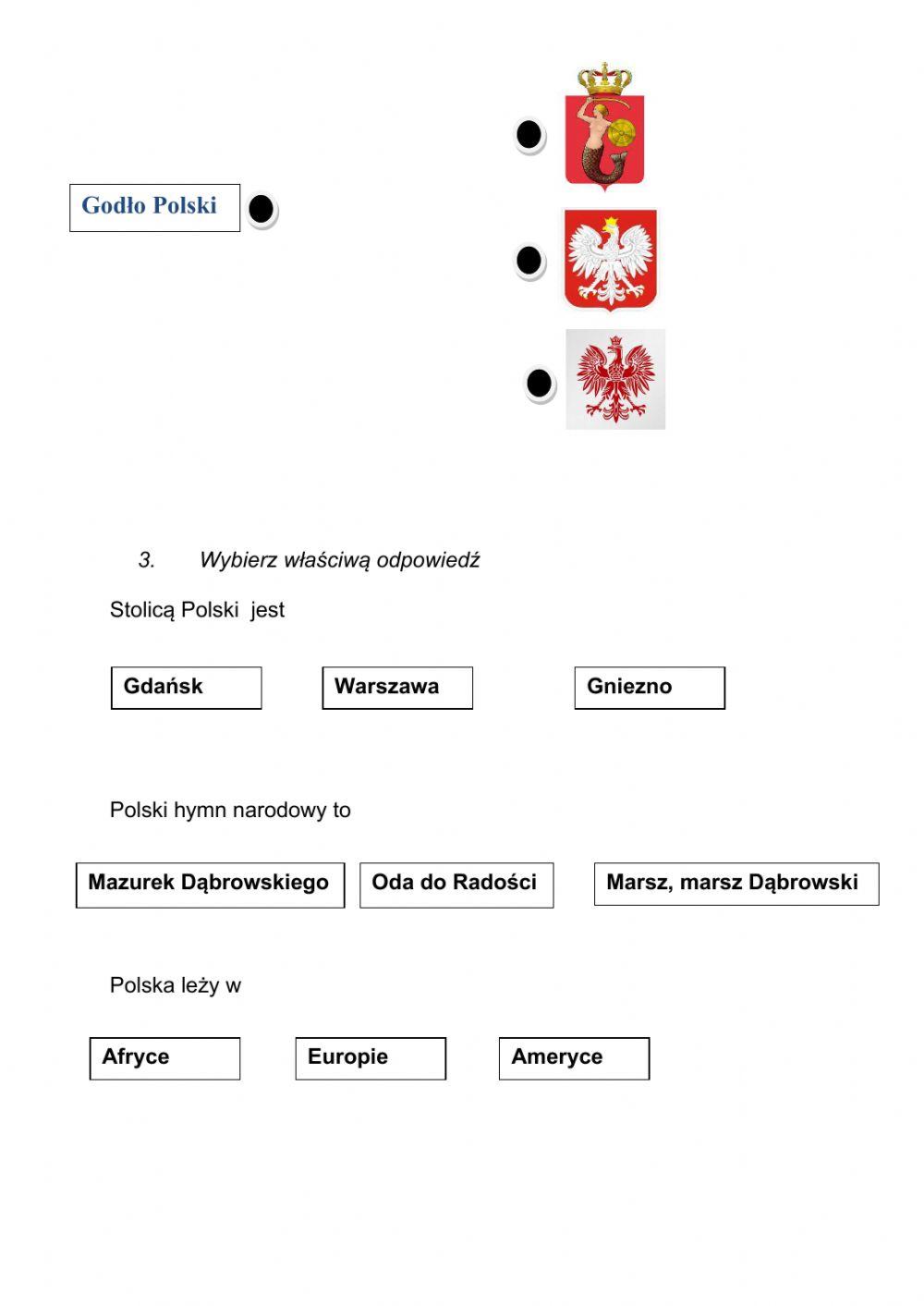 Co wiem o Polsce?