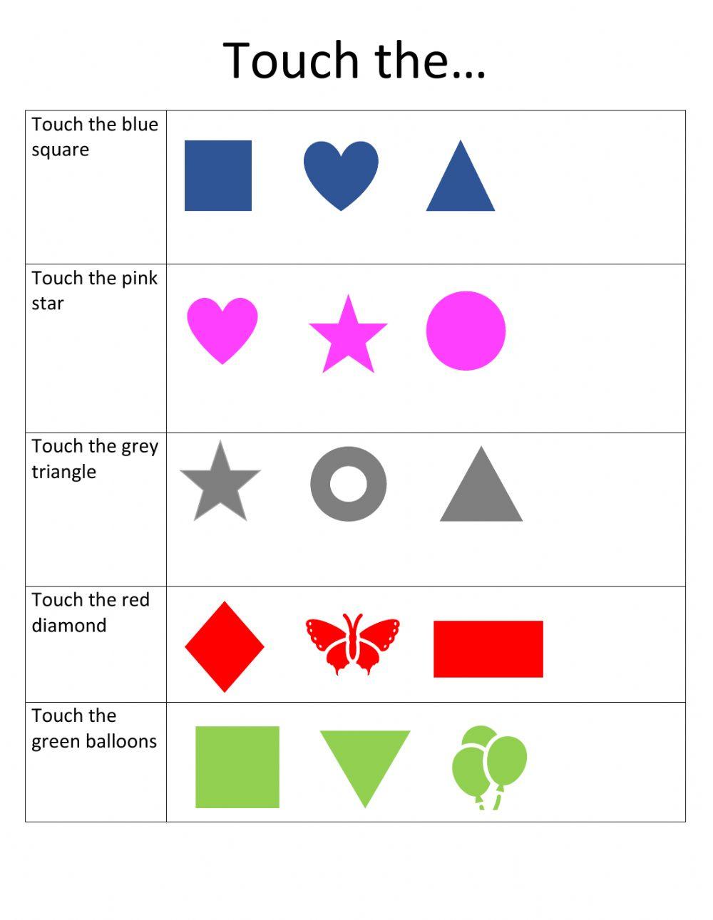 Listening and Identifying