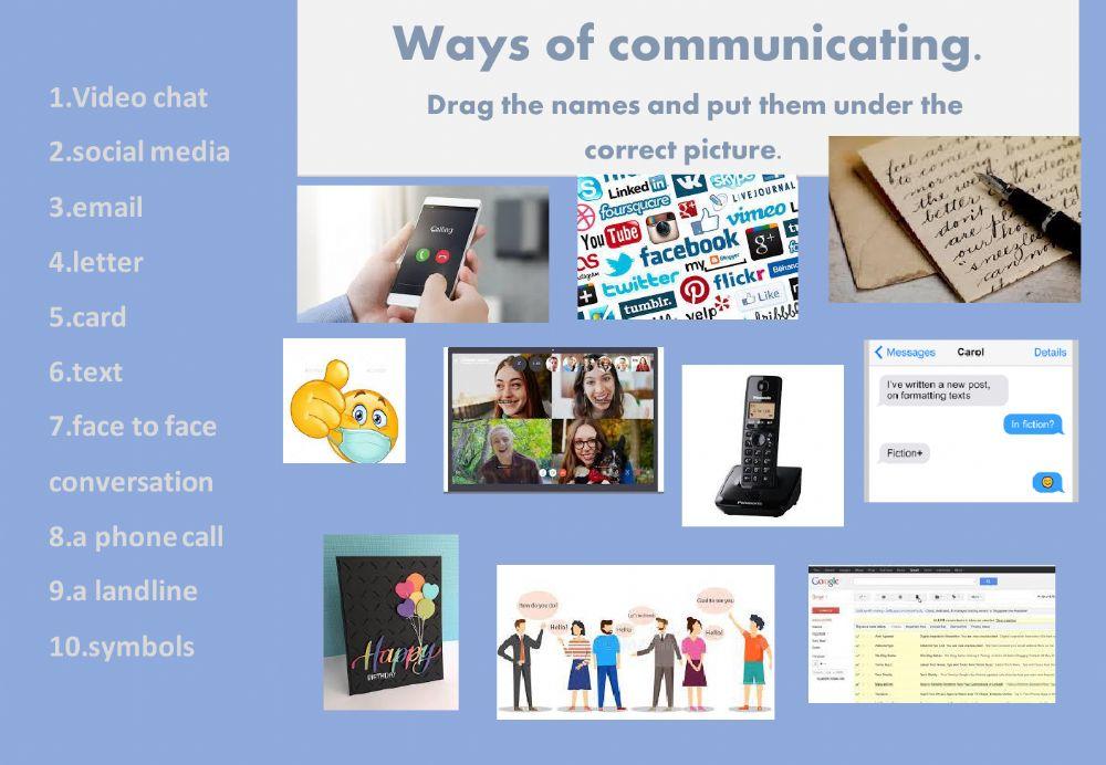 Vocabulary: Communication