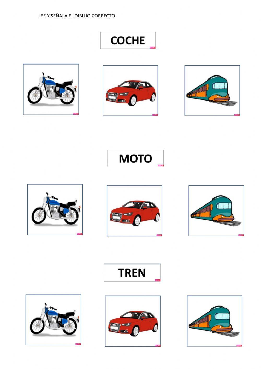 Lee y señala el dibujo