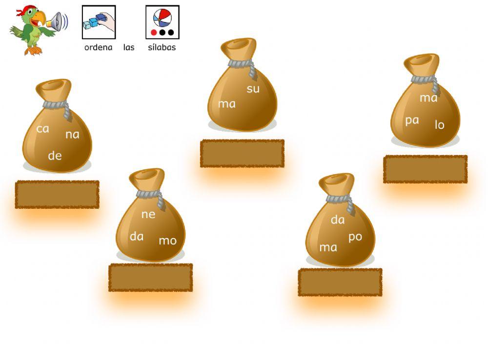 Forma palabras y descubre el mensaje