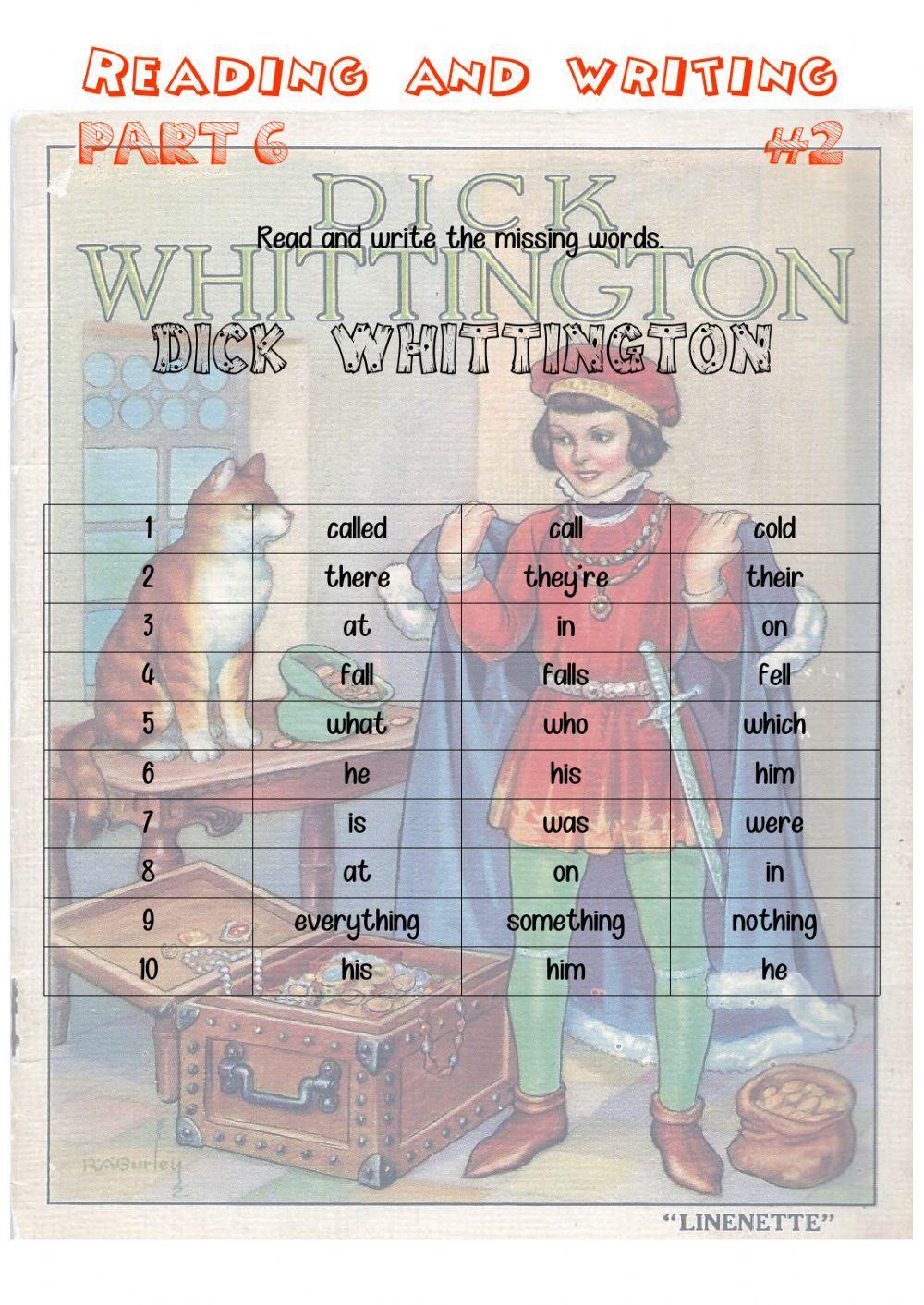 Reading and writing 6-03