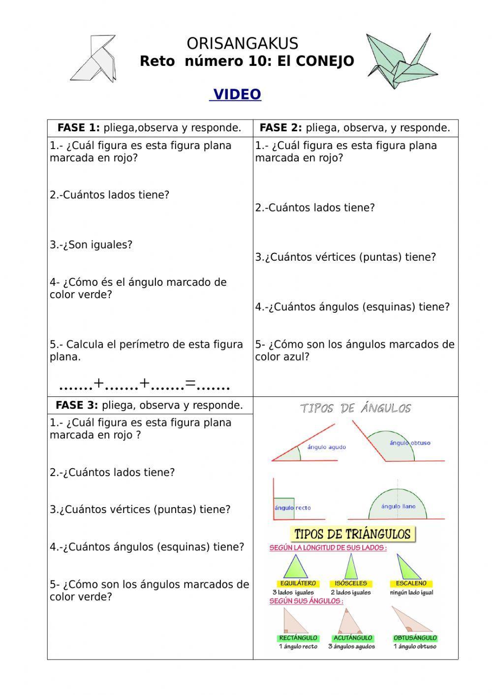 Orisangaku RETO 10: EL CONEJO