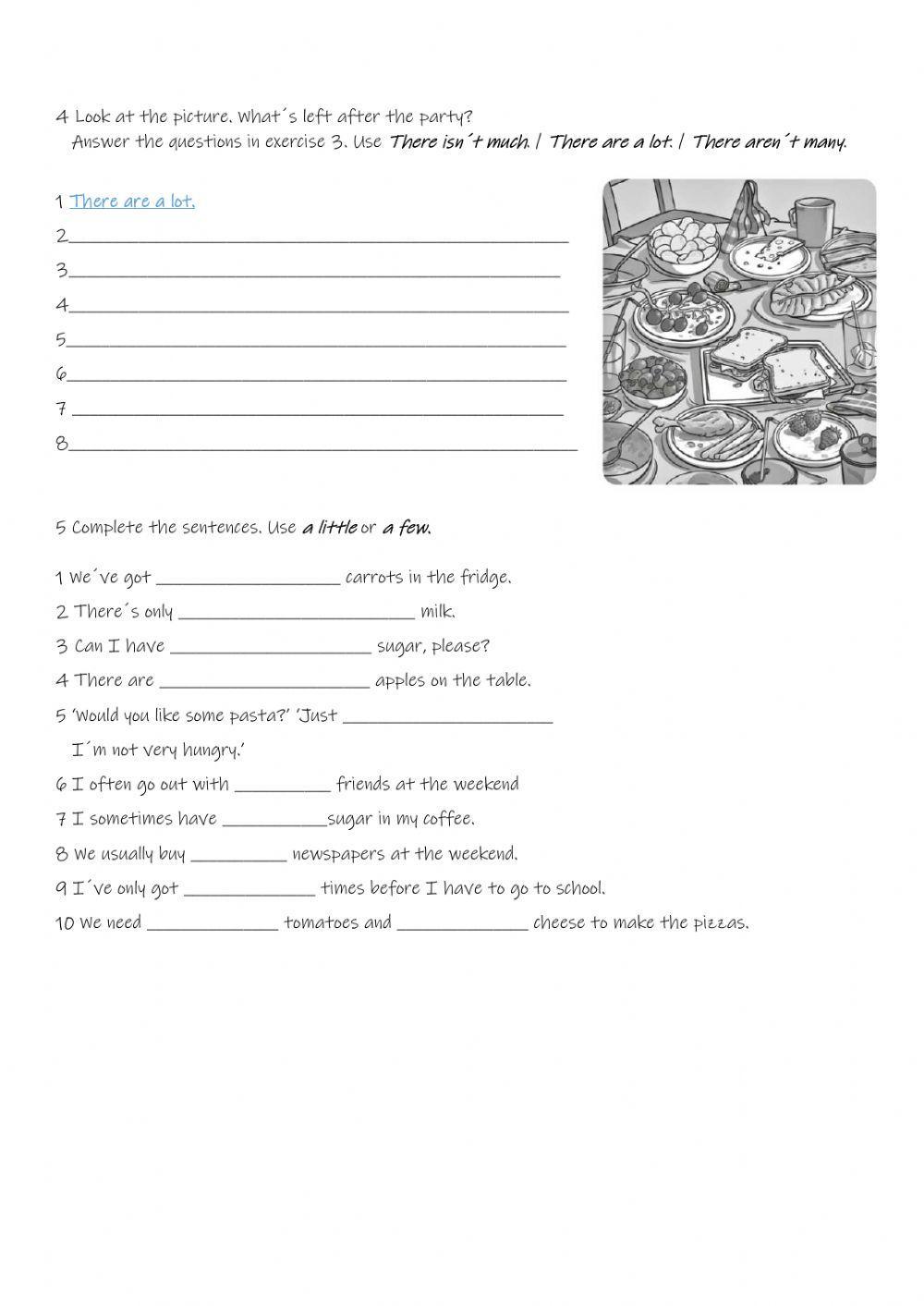 Food - How much and How many