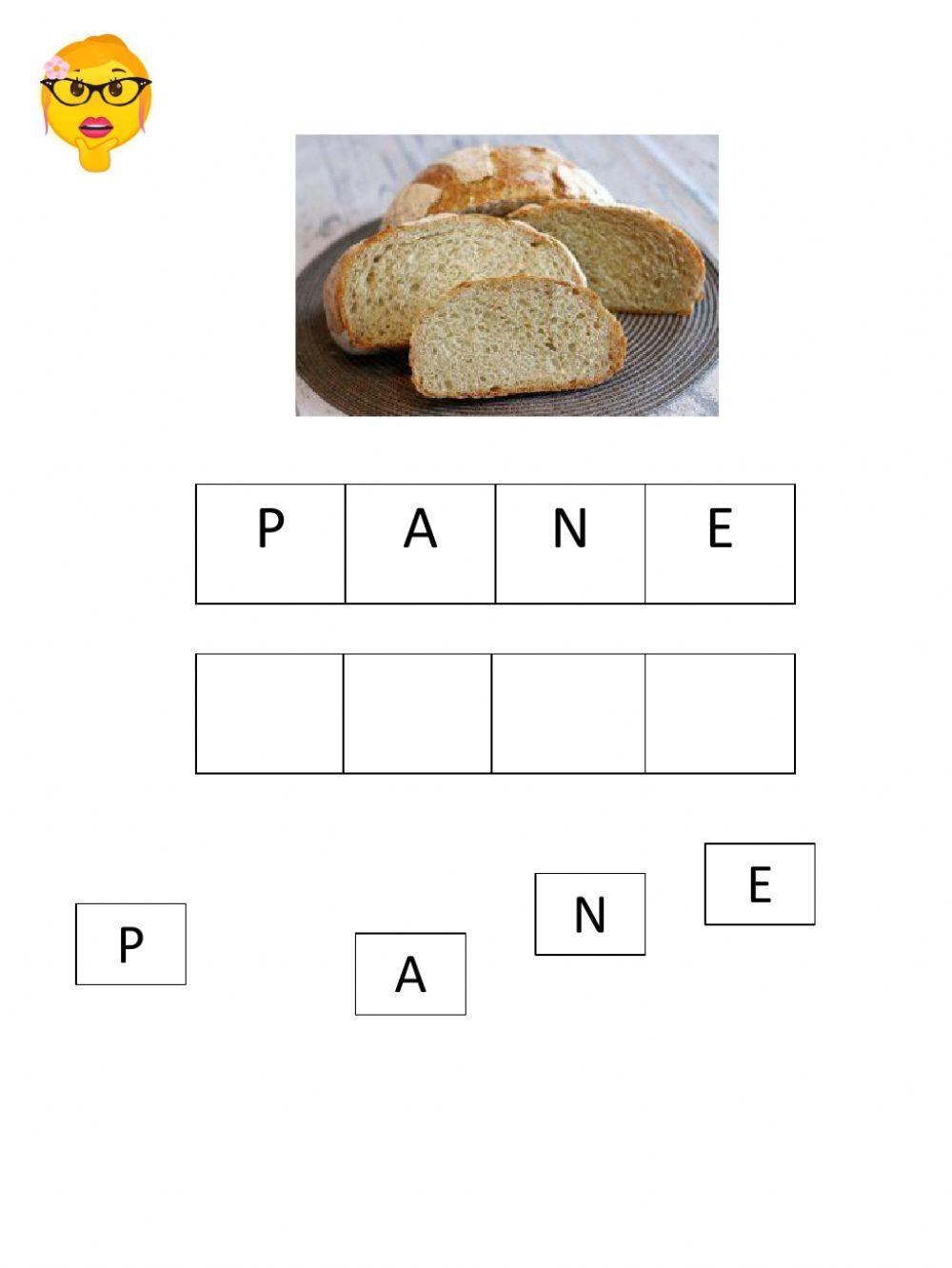 Appaiameno acqua pane