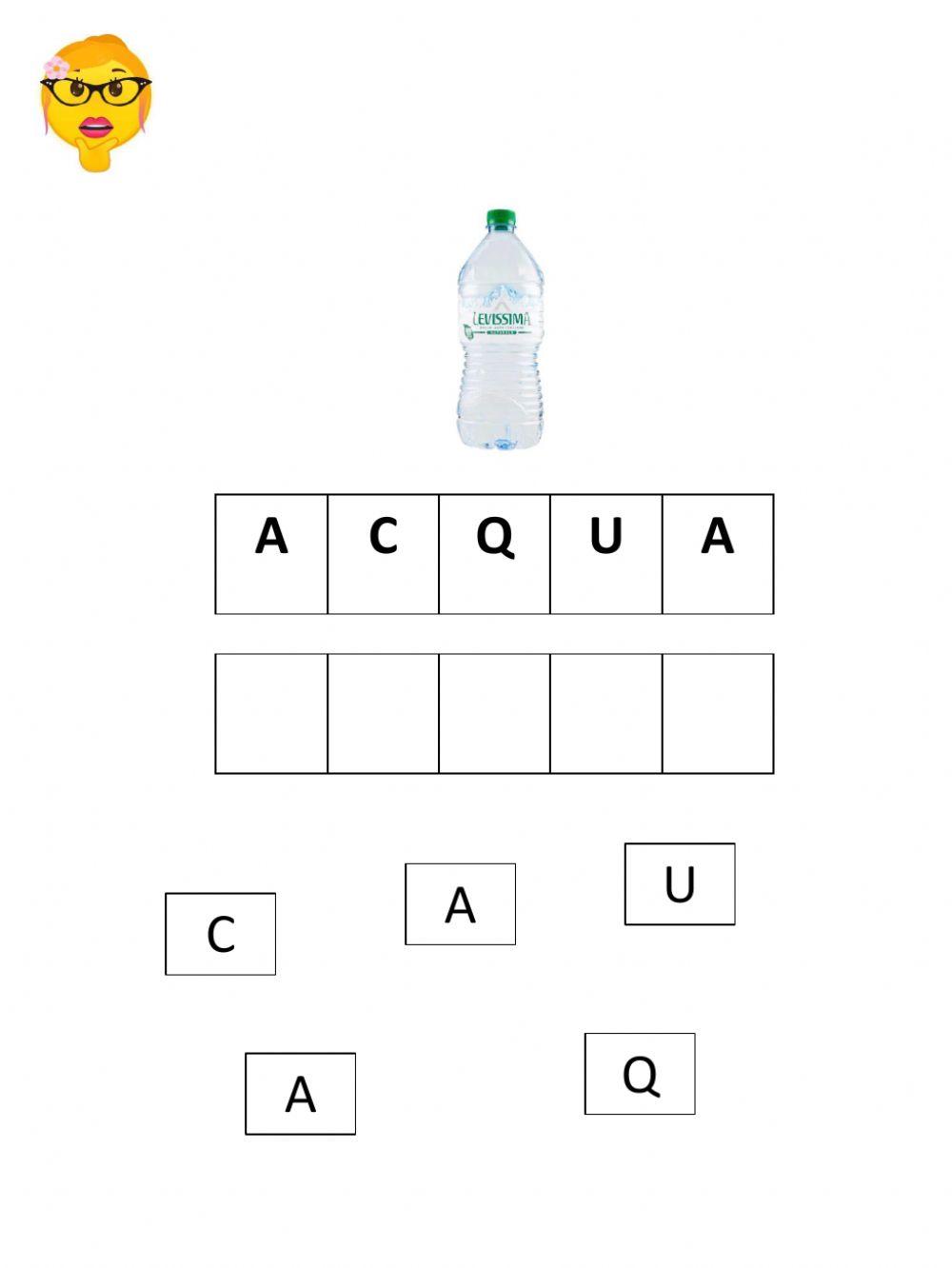 Appaiameno acqua pane