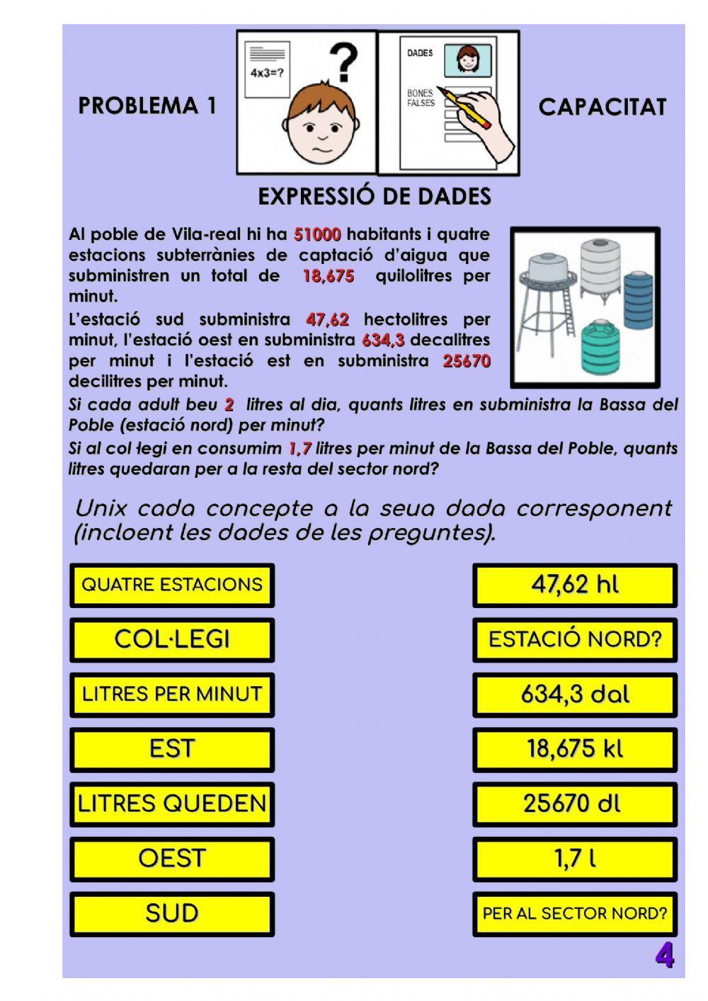 Problemes Unitats de Capacitat