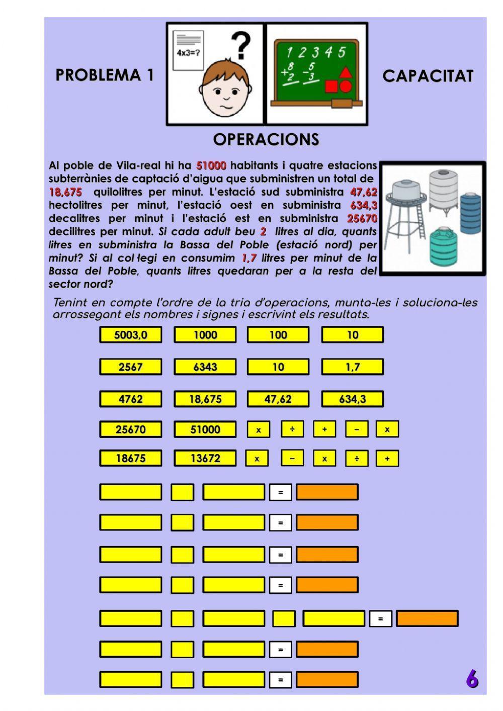 Problemes Unitats de Capacitat