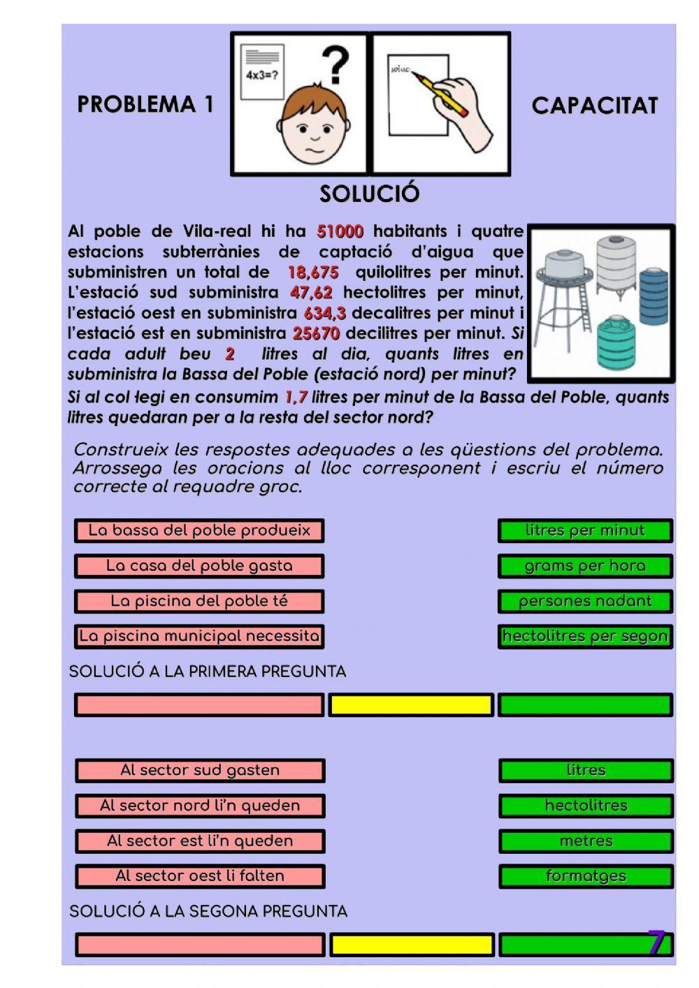 Problemes Unitats de Capacitat