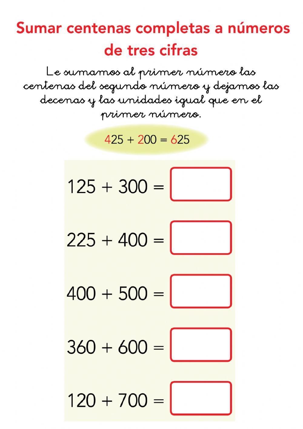 Cálculo mental martes 19 mayo