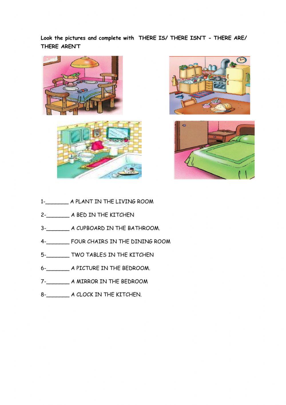 There is and there are