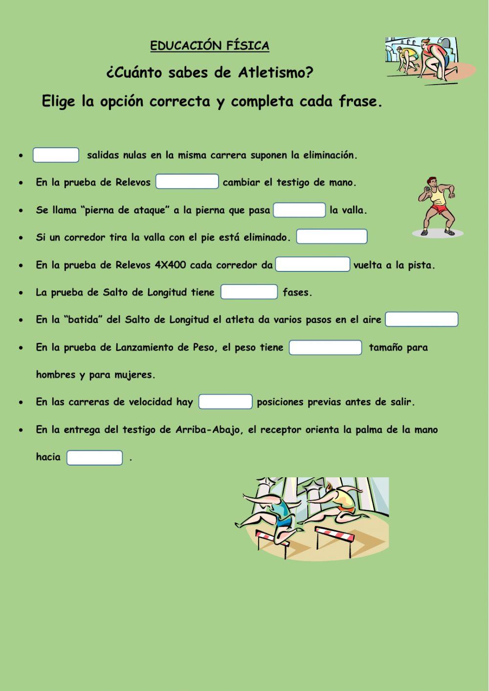 ¿Cuánto sabes de Atletismo?