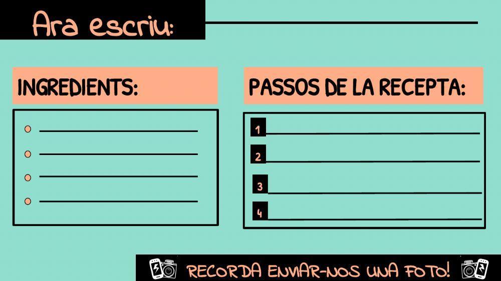 Recepta de cuina