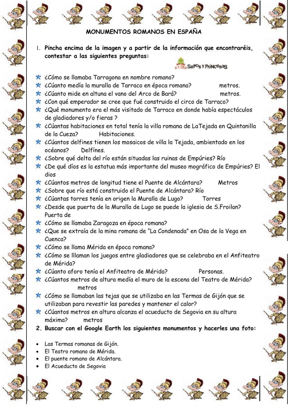 Monumentos romanos en España