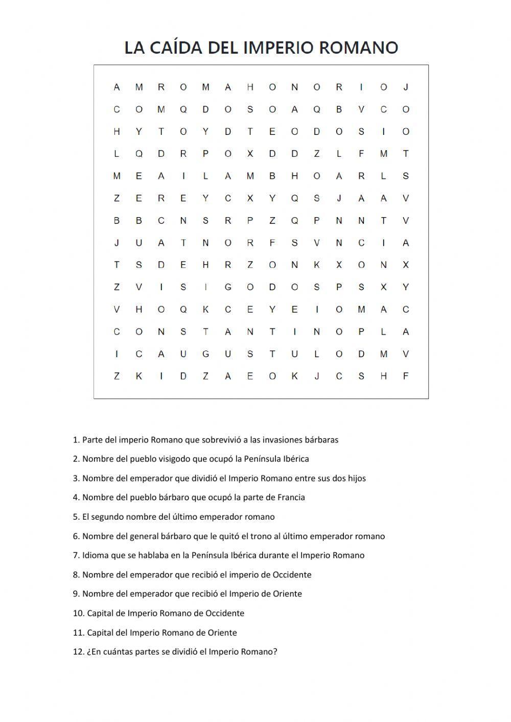 La caída del Imperio Romano