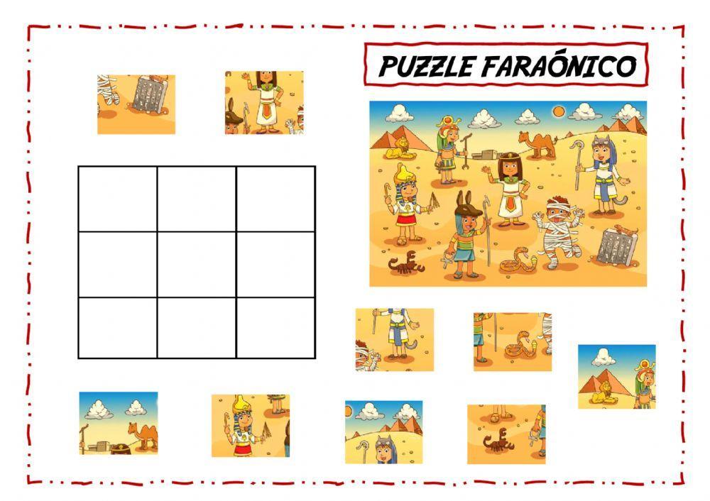 Puzzle Faraónico