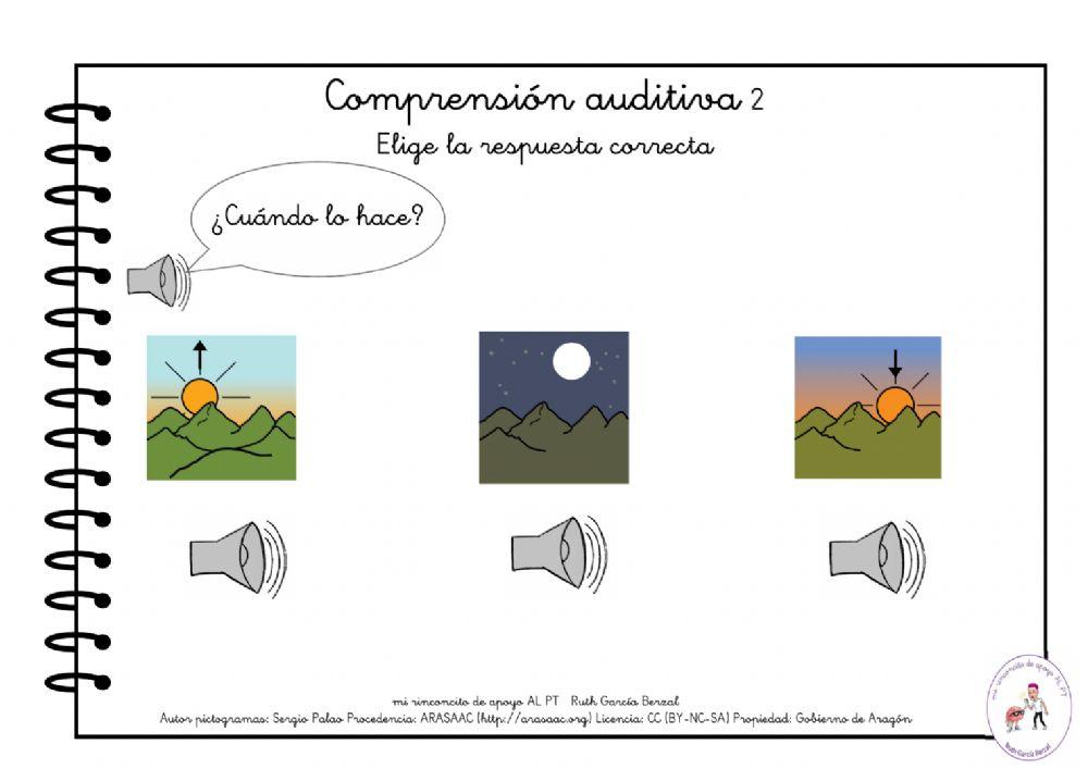 Comprensión auditiva 2