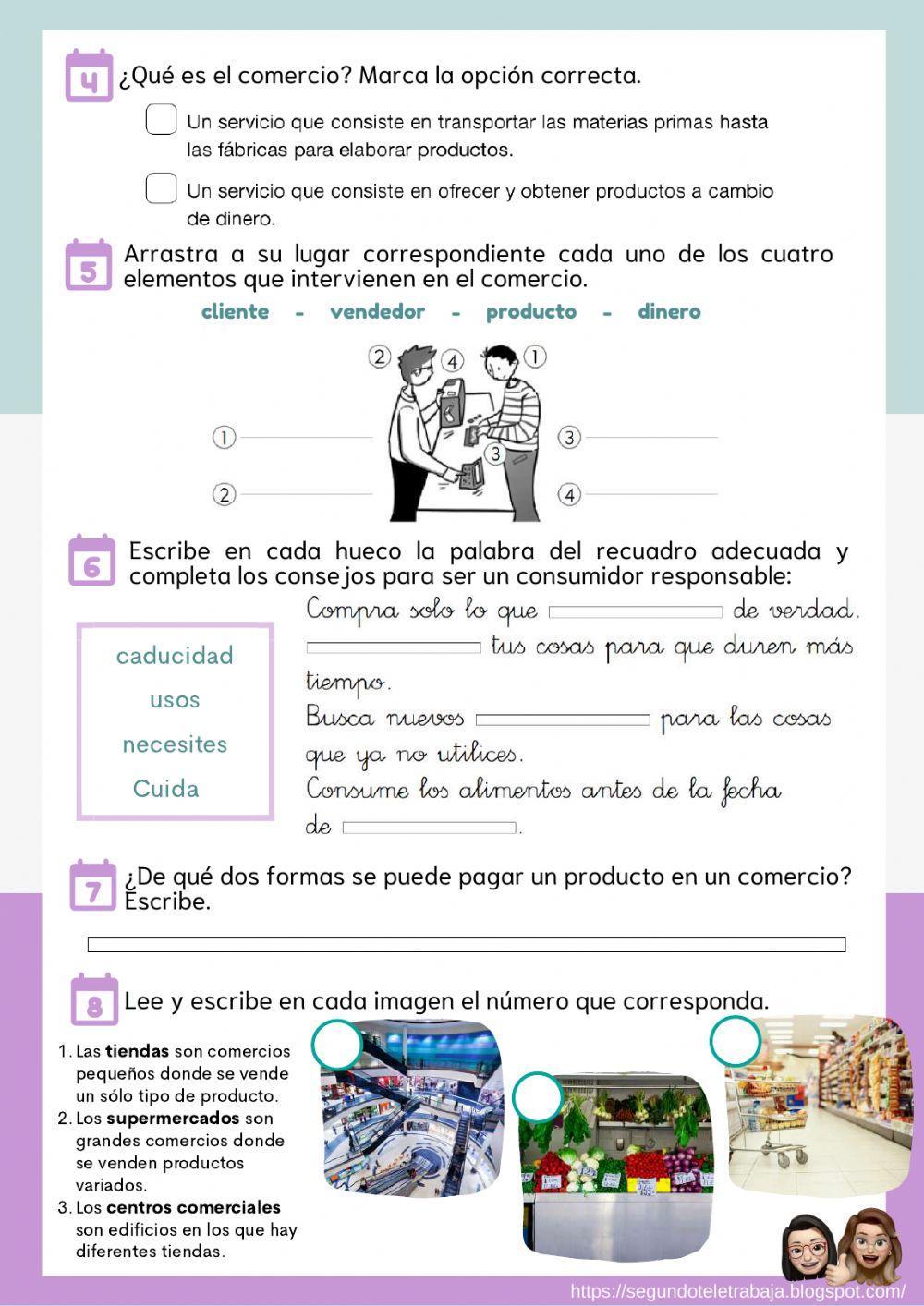 El sector terciario. El sector terciario.