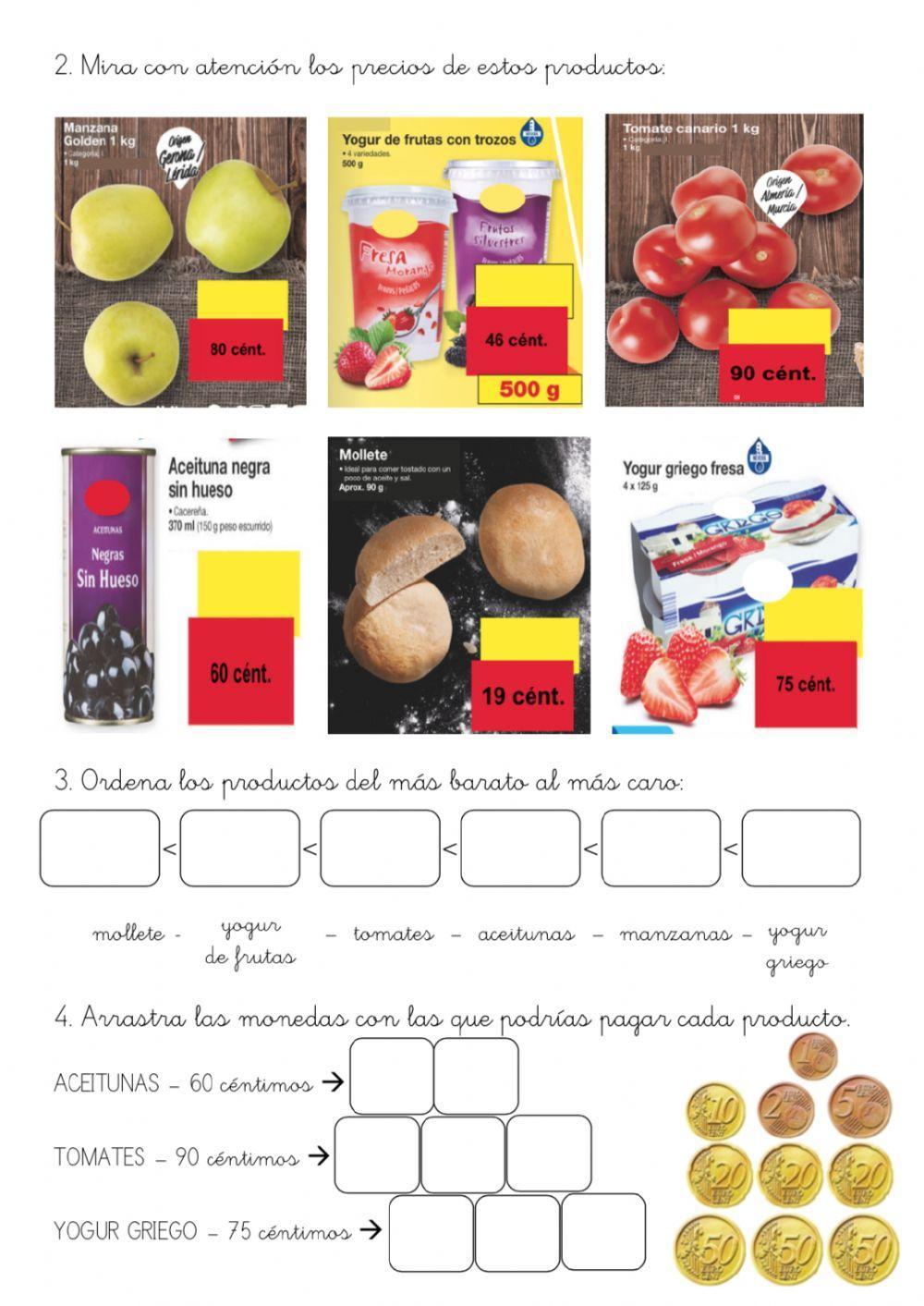 Monedas de céntimos de euros