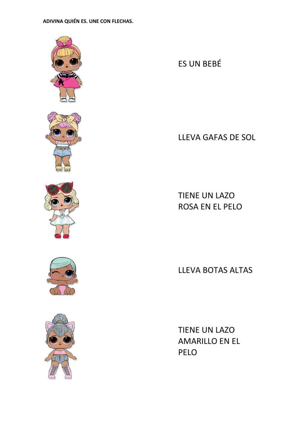 Comprensión lectora Lol Surprise