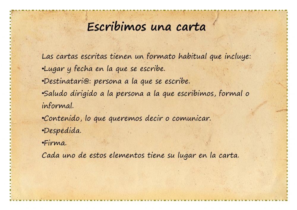 La carta