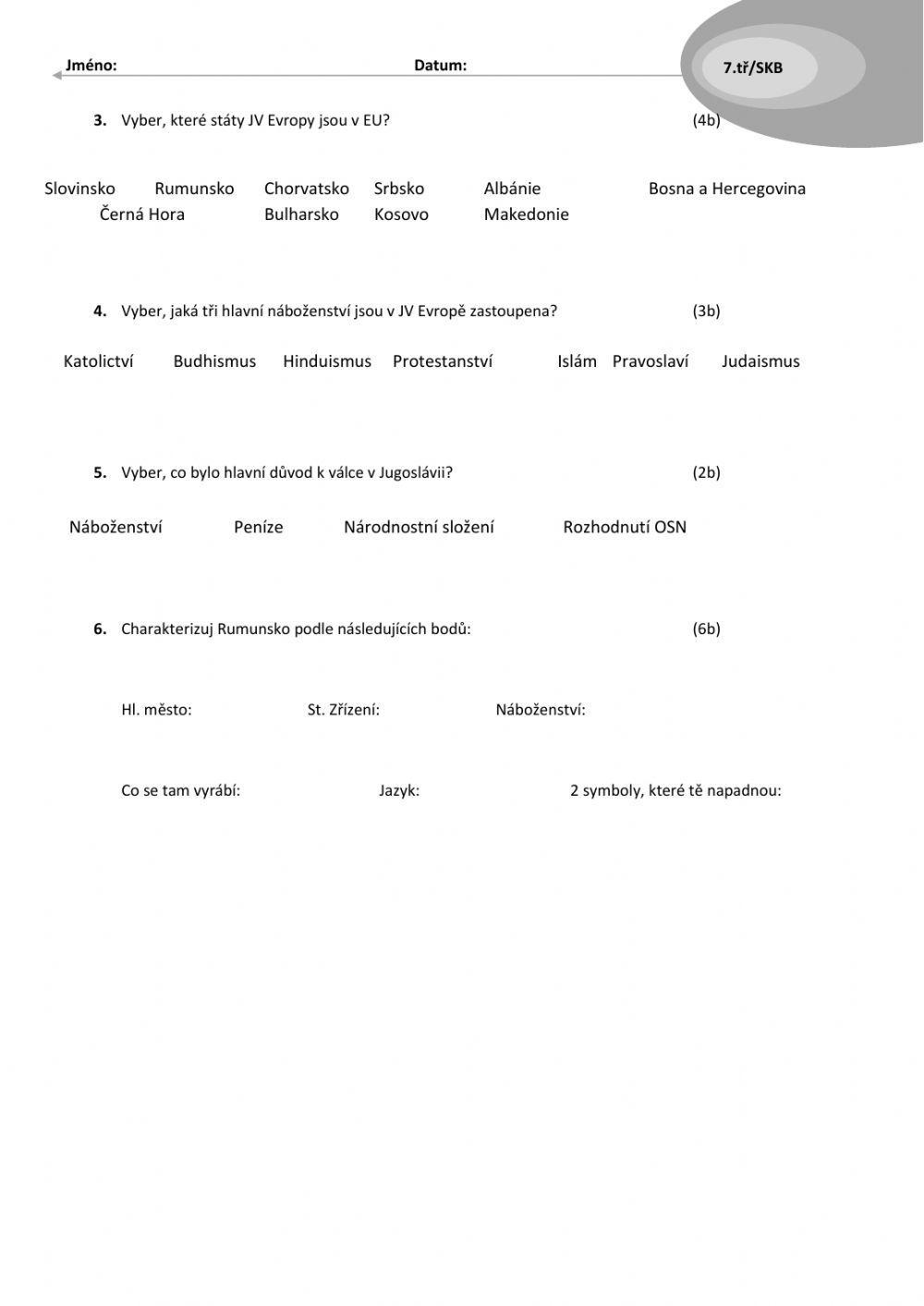 Jihovýchodní Evropa