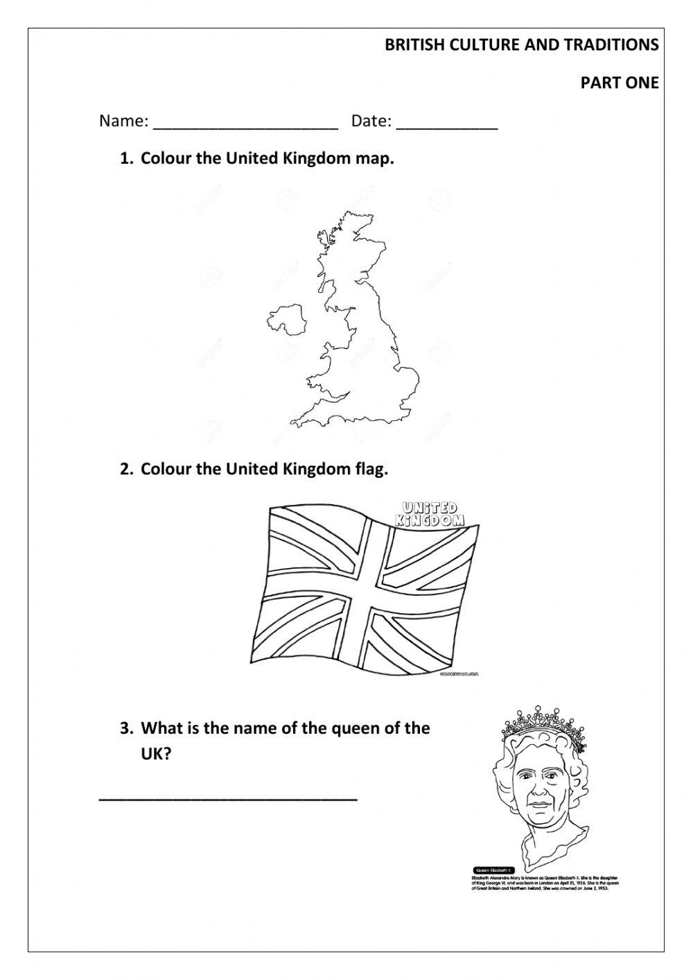 British Culture and traditions