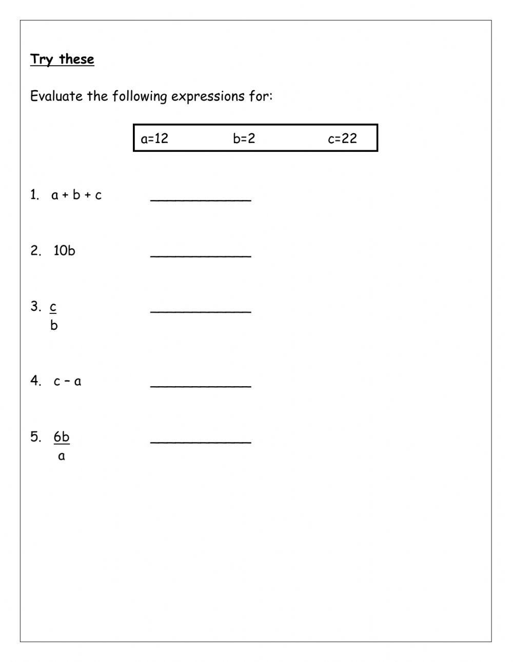 Math Expressions 185784 | sbraynen05 | Live Worksheets