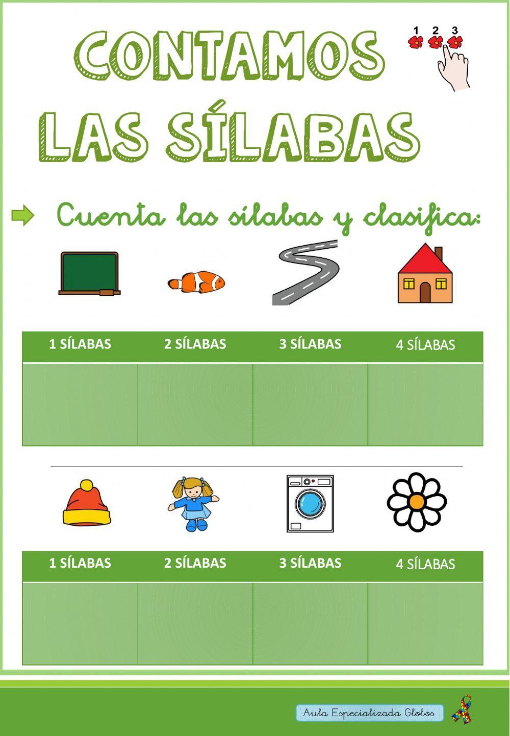 Contamos las sílbas