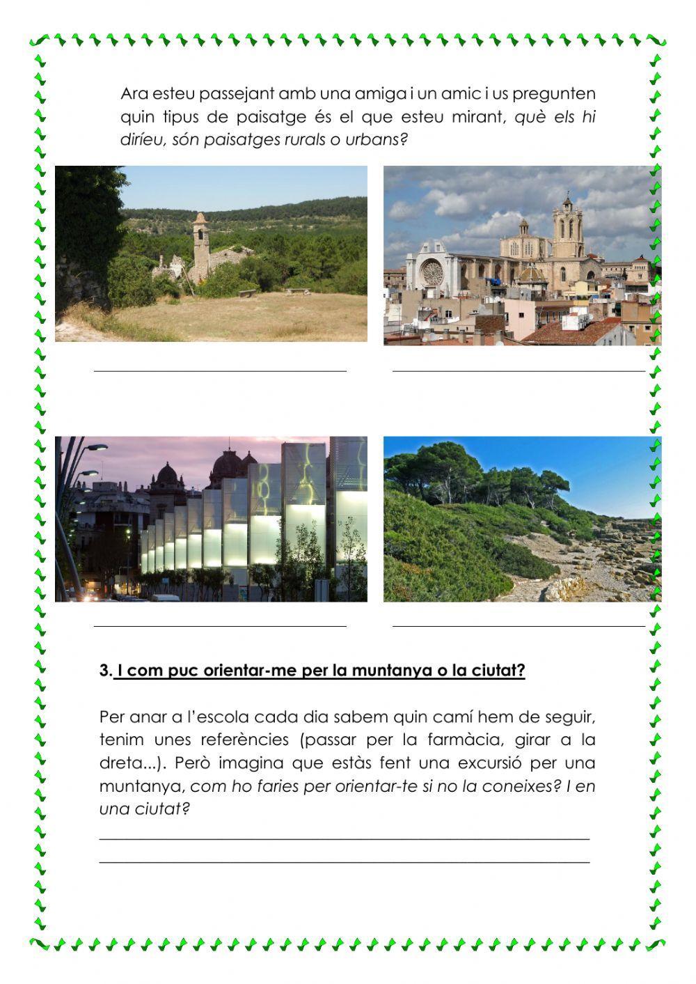 Paisatge rural i paisatge urbà