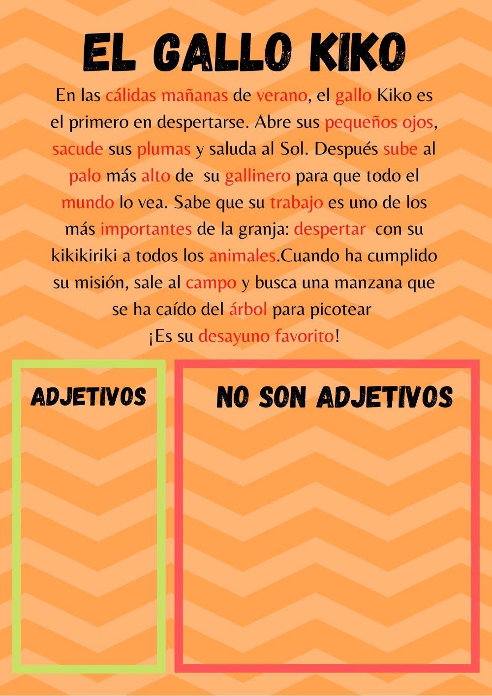 Adjetivos Adjetivos
