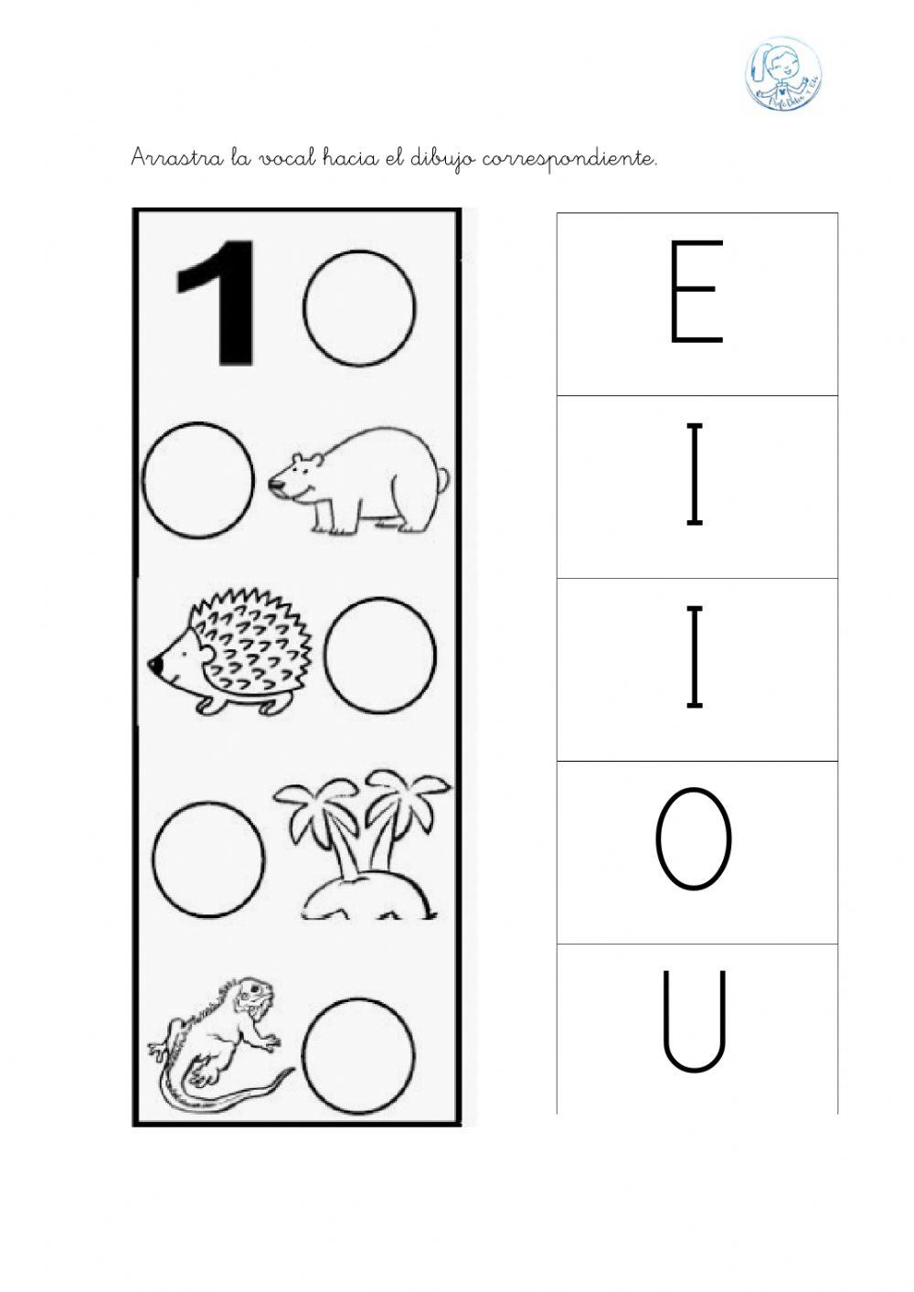repaso vocales, números y figuras geométricas