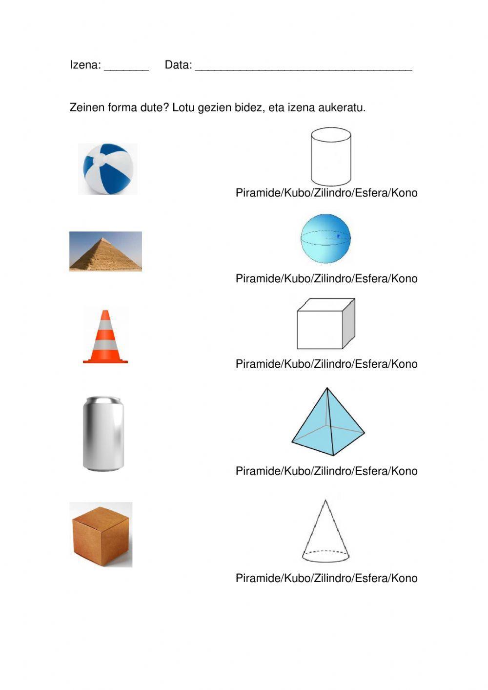 Gorputz geometrikoak