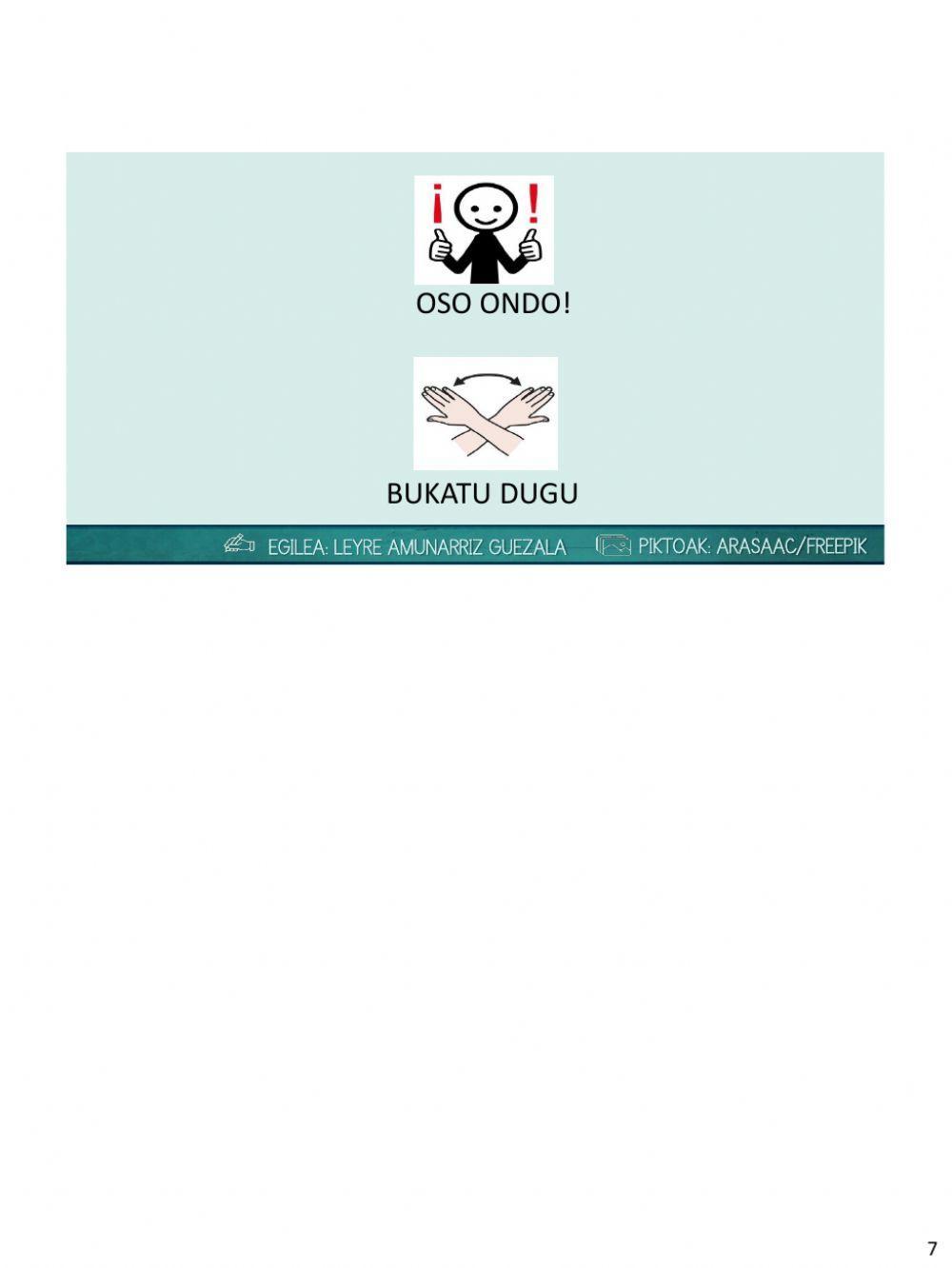 SILABAK ZENBATU (Zomorroen hiztegia, audio eta bideoarekin)