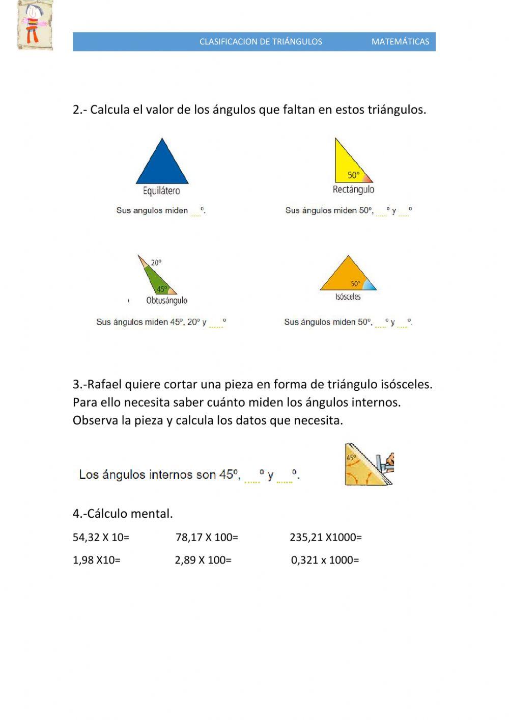 Repaso de triángulos