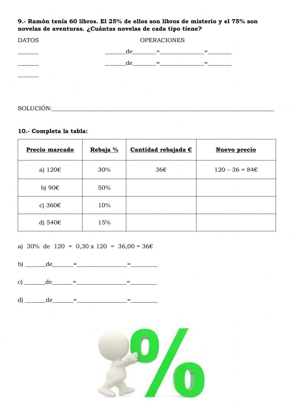 Control de matemáticas