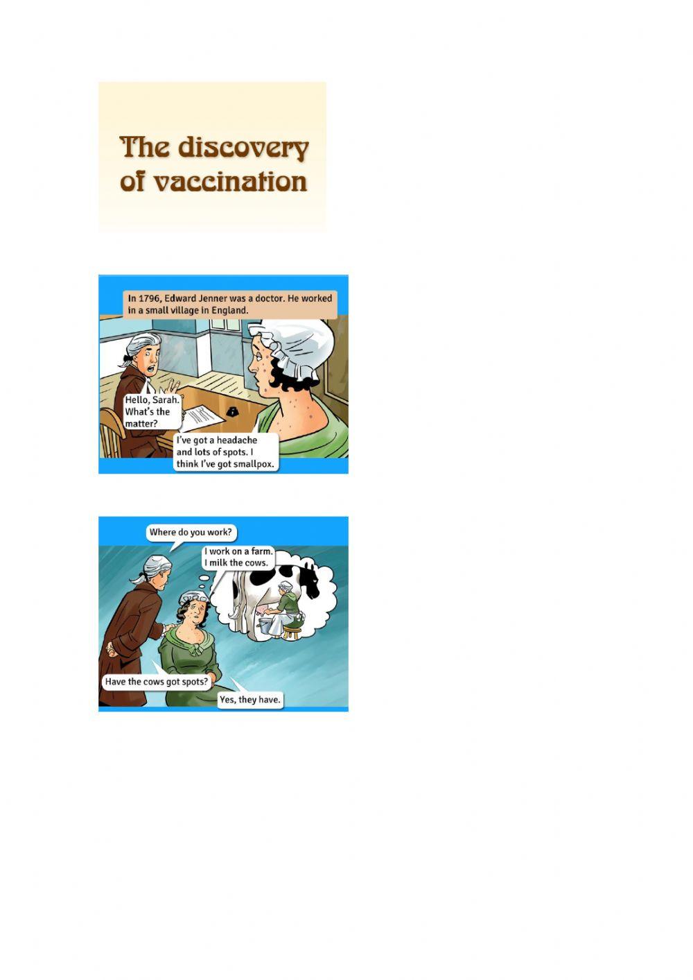 The discovery of vaccination