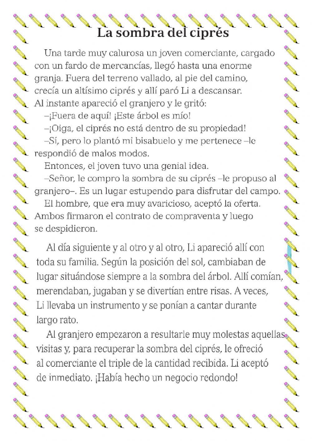 Comprensión Lectora