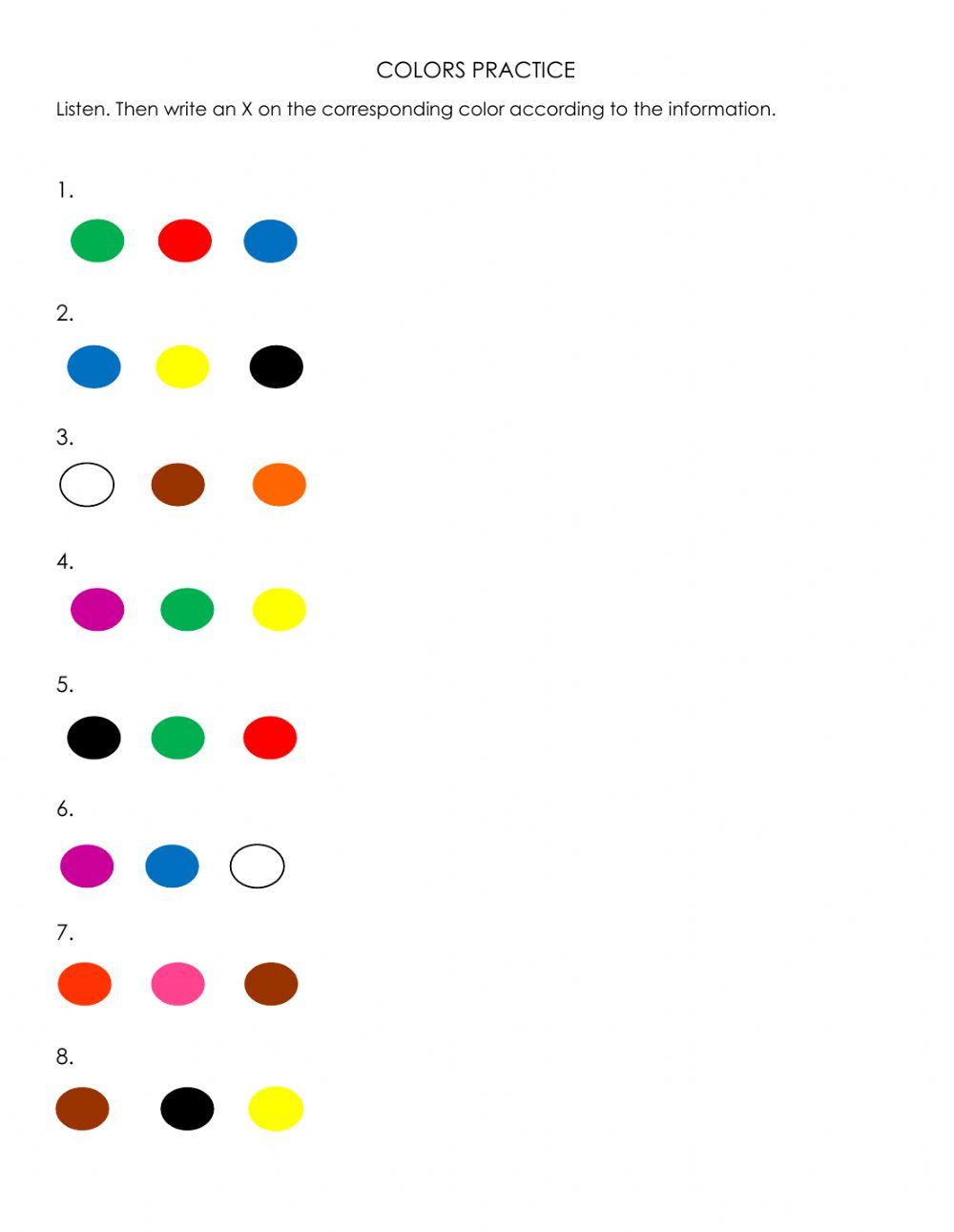 Colors 186771 Gianina Live Worksheets