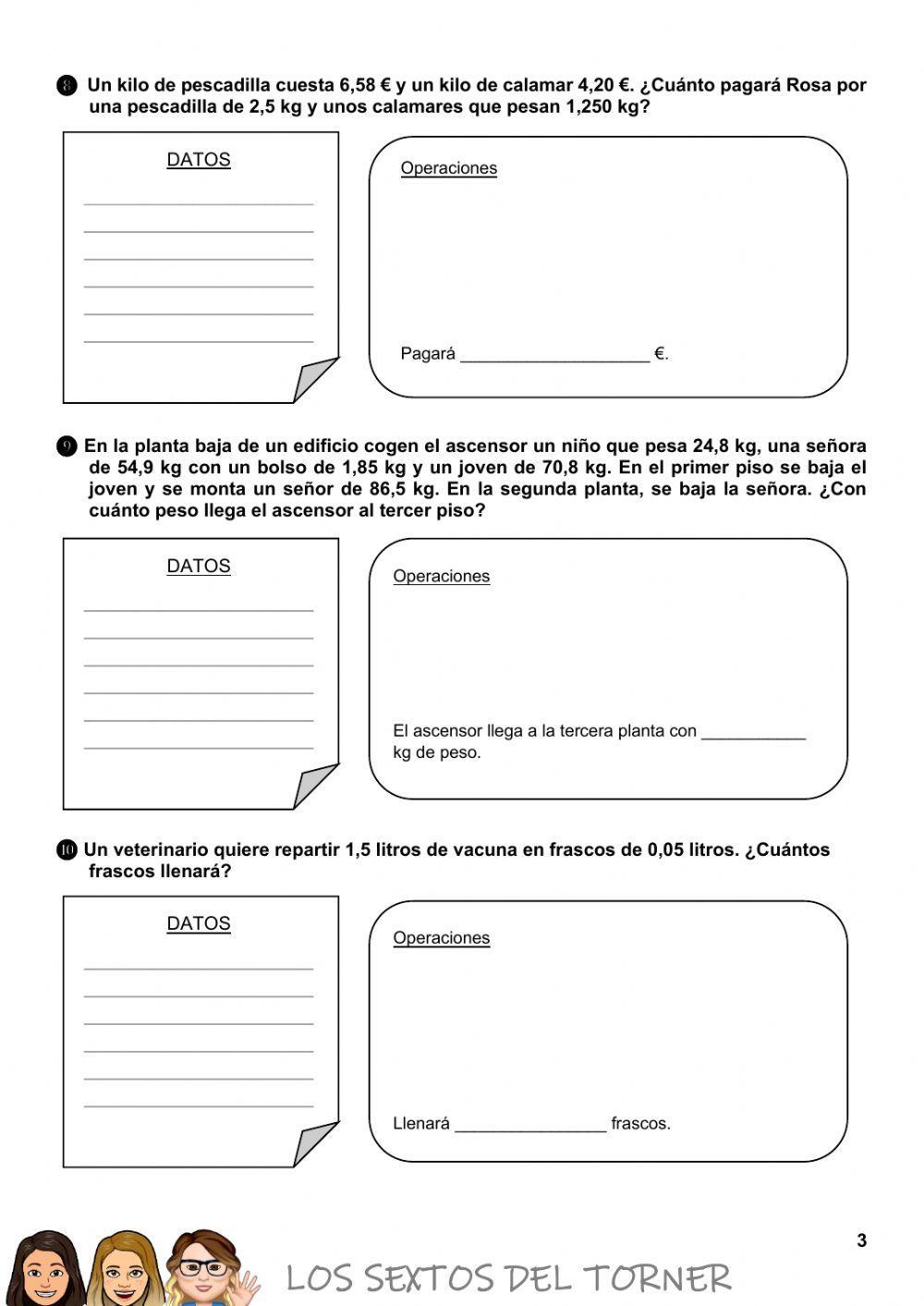 Repaso Números Decimales