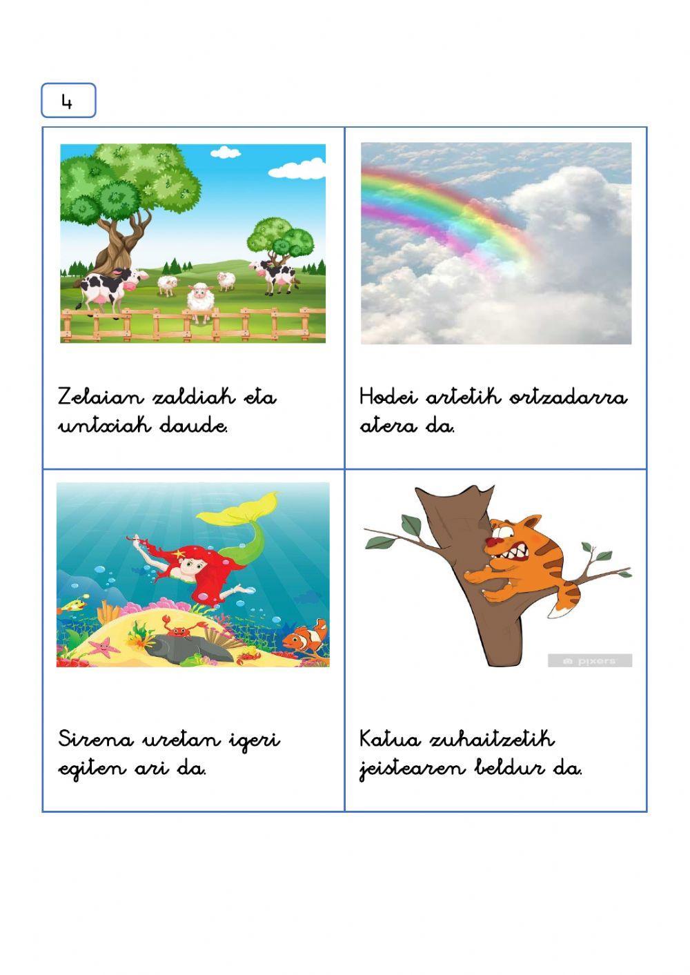 Bilatu okerra den esaldia. Bilatu okerra den esaldia.